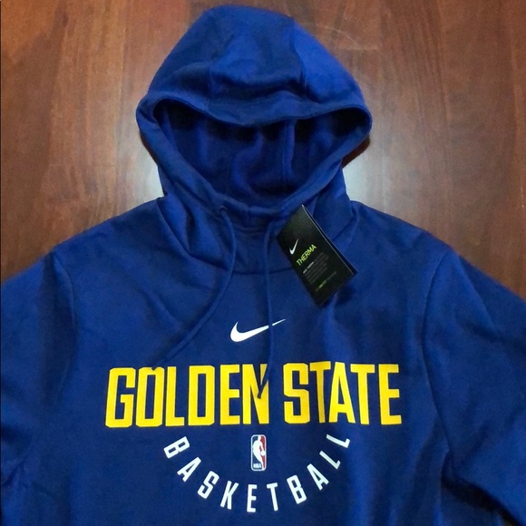 Nike Golden State Warriors Hoodie Size M NEW NWT - Picture 2 of 3